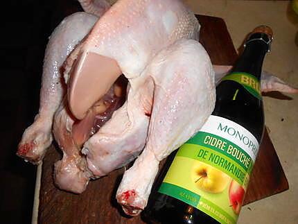 recette Coq au cidre