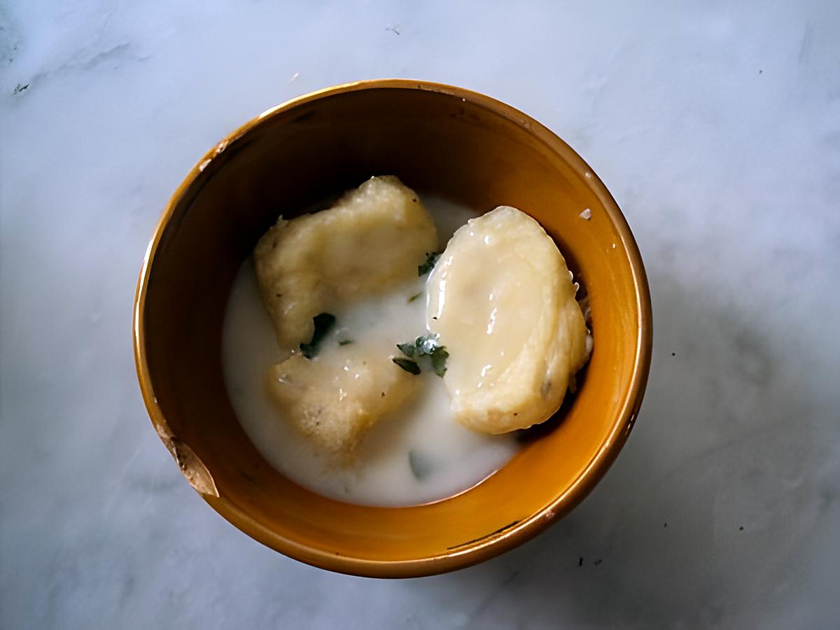 recette Gnocchis pommes de terre-chou fleur râpé