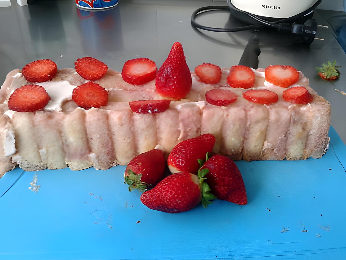 recette Charlotte au fraises