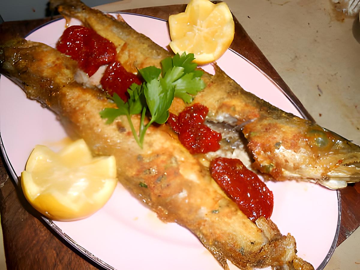 recette Merlan frit a la marocaine