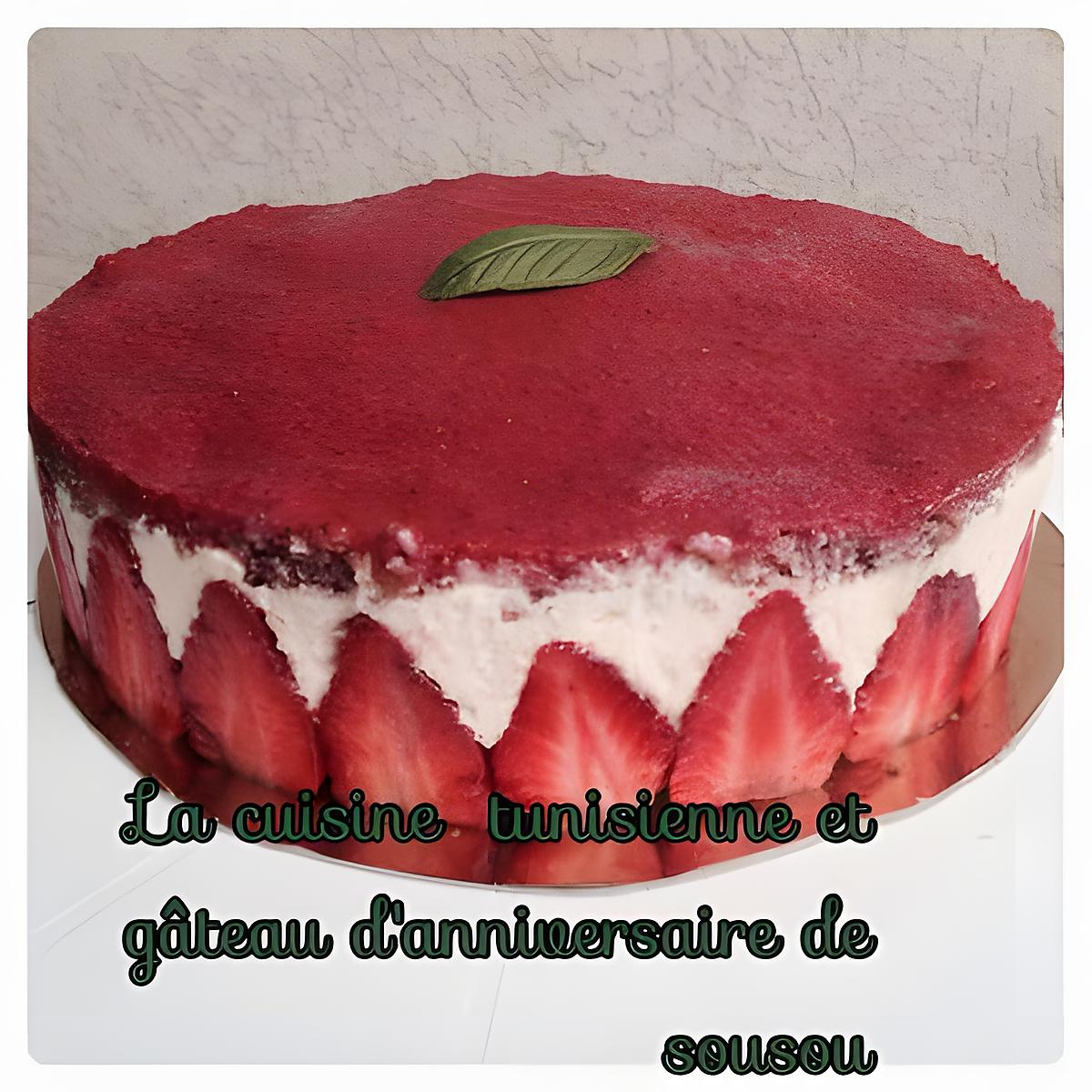 recette Fraisier