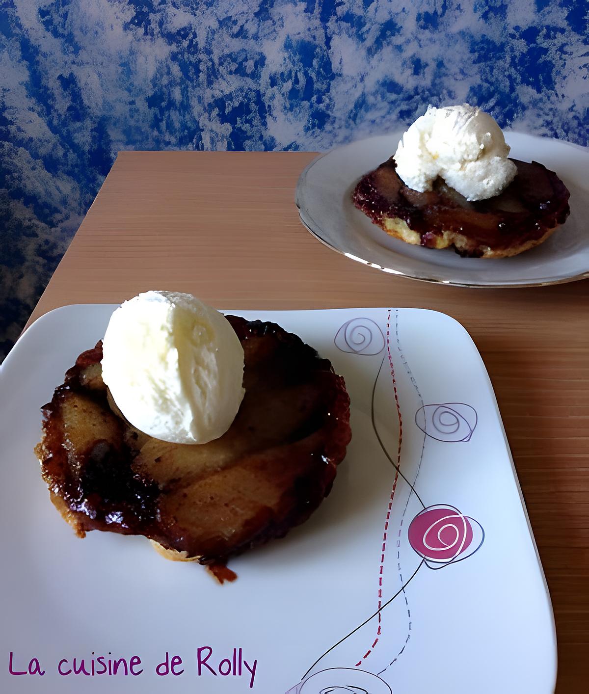 recette Tarte tatin poire chocolat