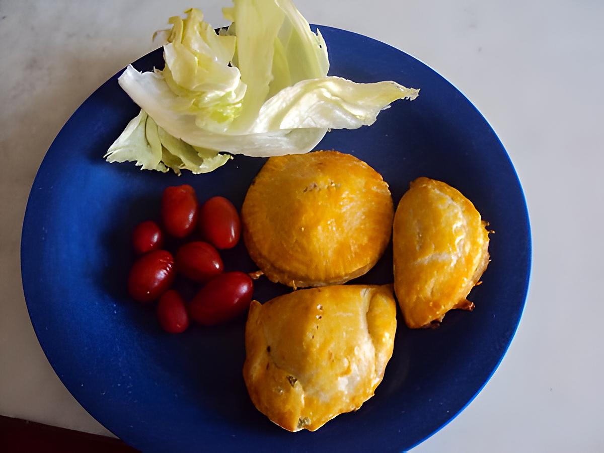 recette Friands viande-légumes