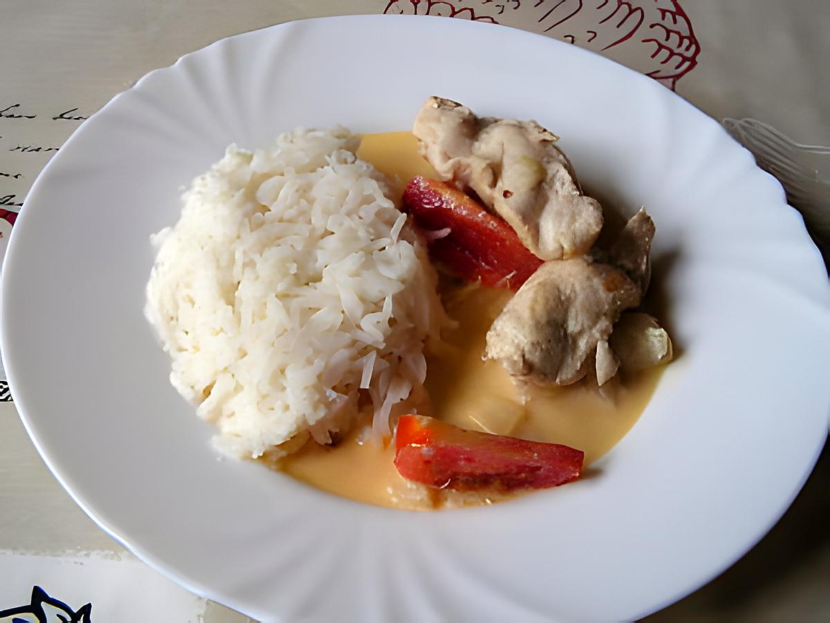 recette Emincé de poulet à la crème et au vin blanc