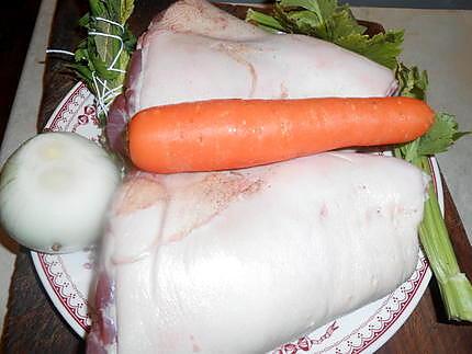 recette Jarret de porc a la bretonne