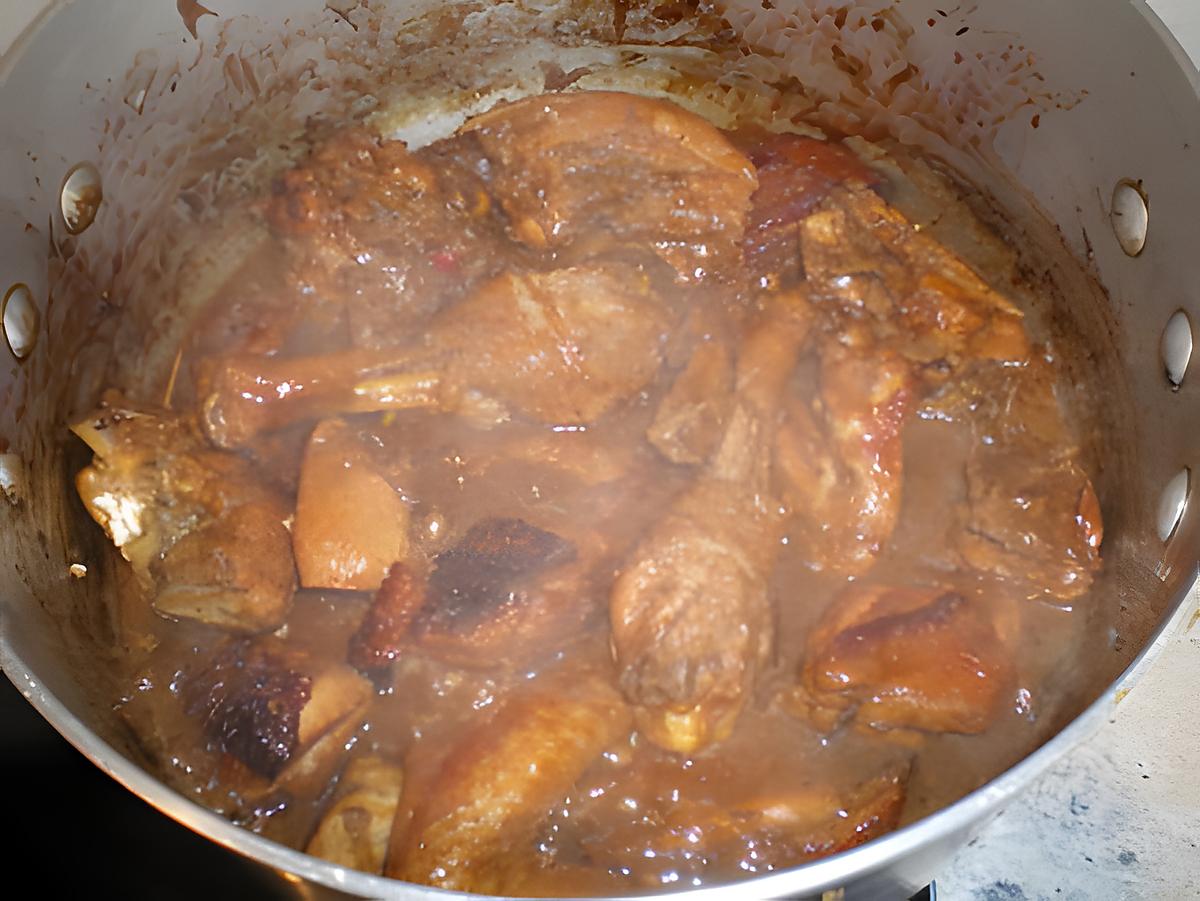 recette Poulet  fermier aux marrons