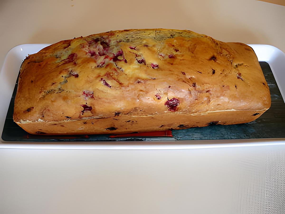 recette Cake moelleux aux framboises