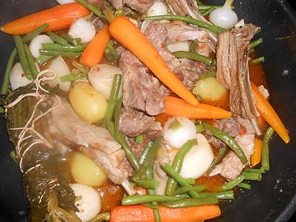 recette Navarin d agneau aux légumes du marché