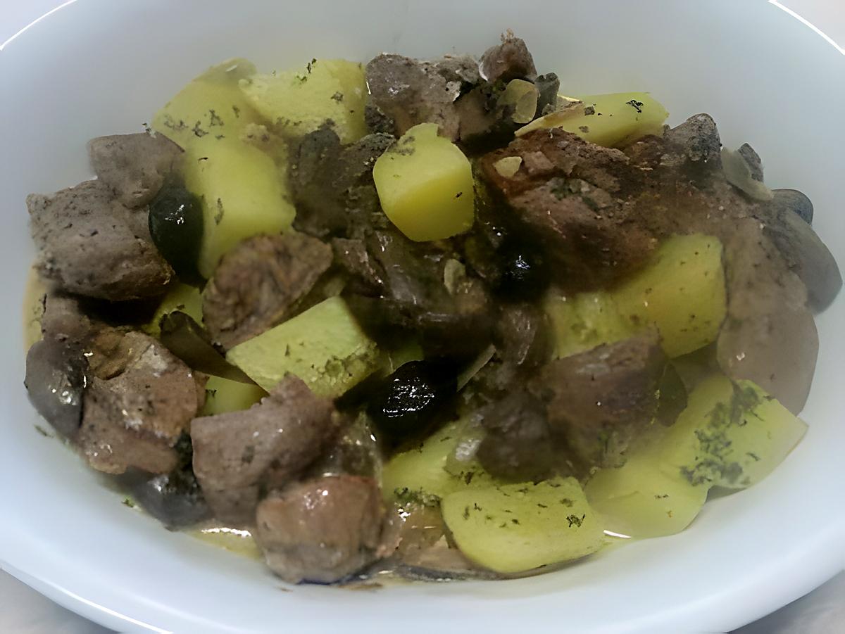 recette Sauté de veau aux champignons en sauce crème.vin.