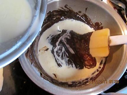 recette Créme ganache à ma façon.