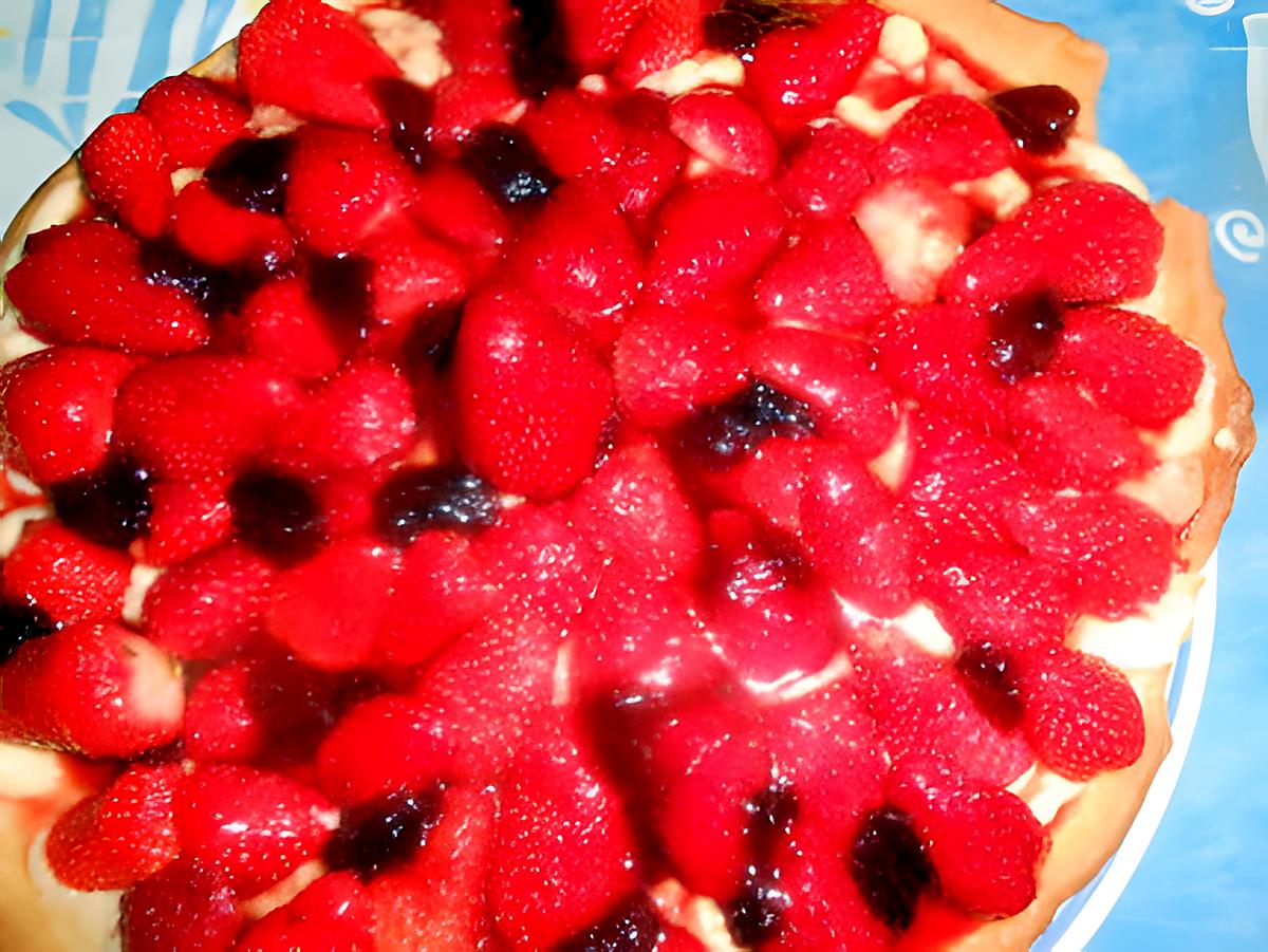 recette Tarte aux fraises pate brisée