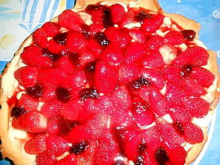 recette Tarte aux fraises pate brisée