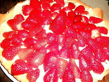 recette Tarte aux fraises pate brisée