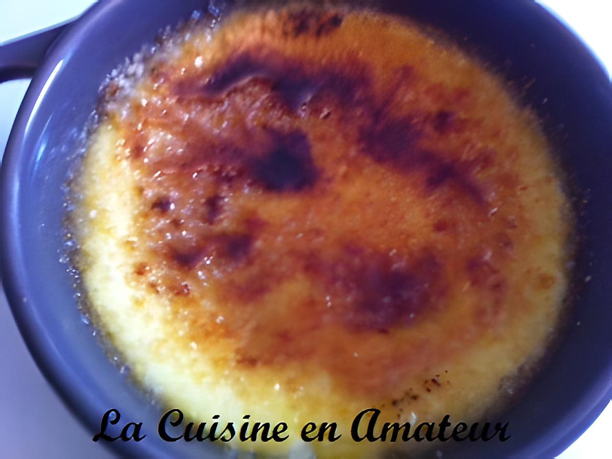 recette Crème brûlée