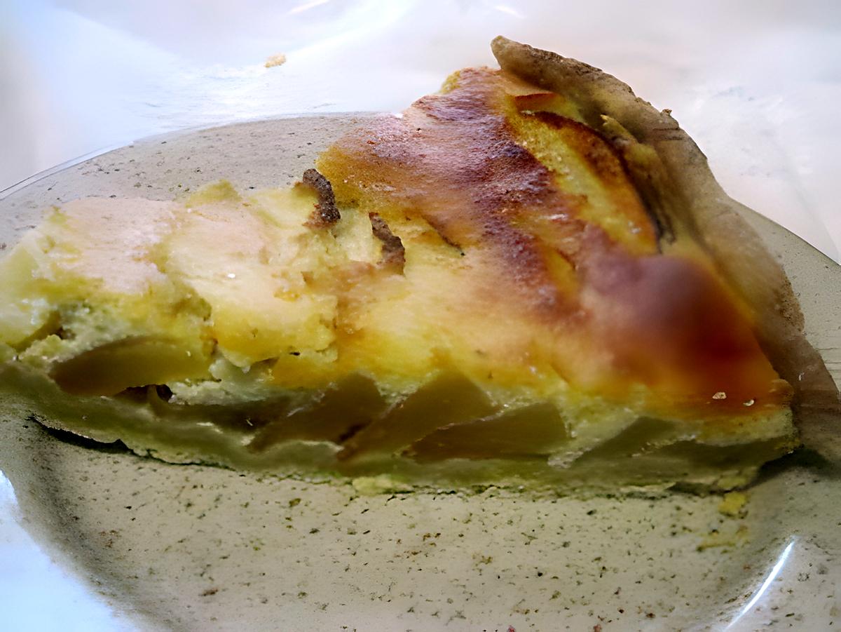 recette Tarte aux pommes. ricotta. noisettes.