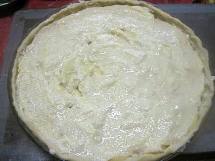 recette Tarte aux pommes. ricotta. noisettes.