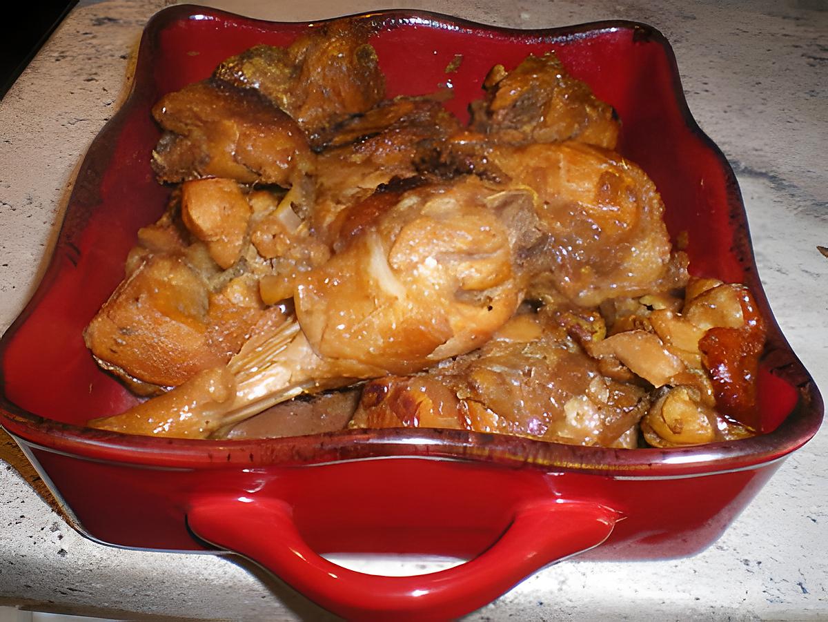 recette POULET BASQUAISE