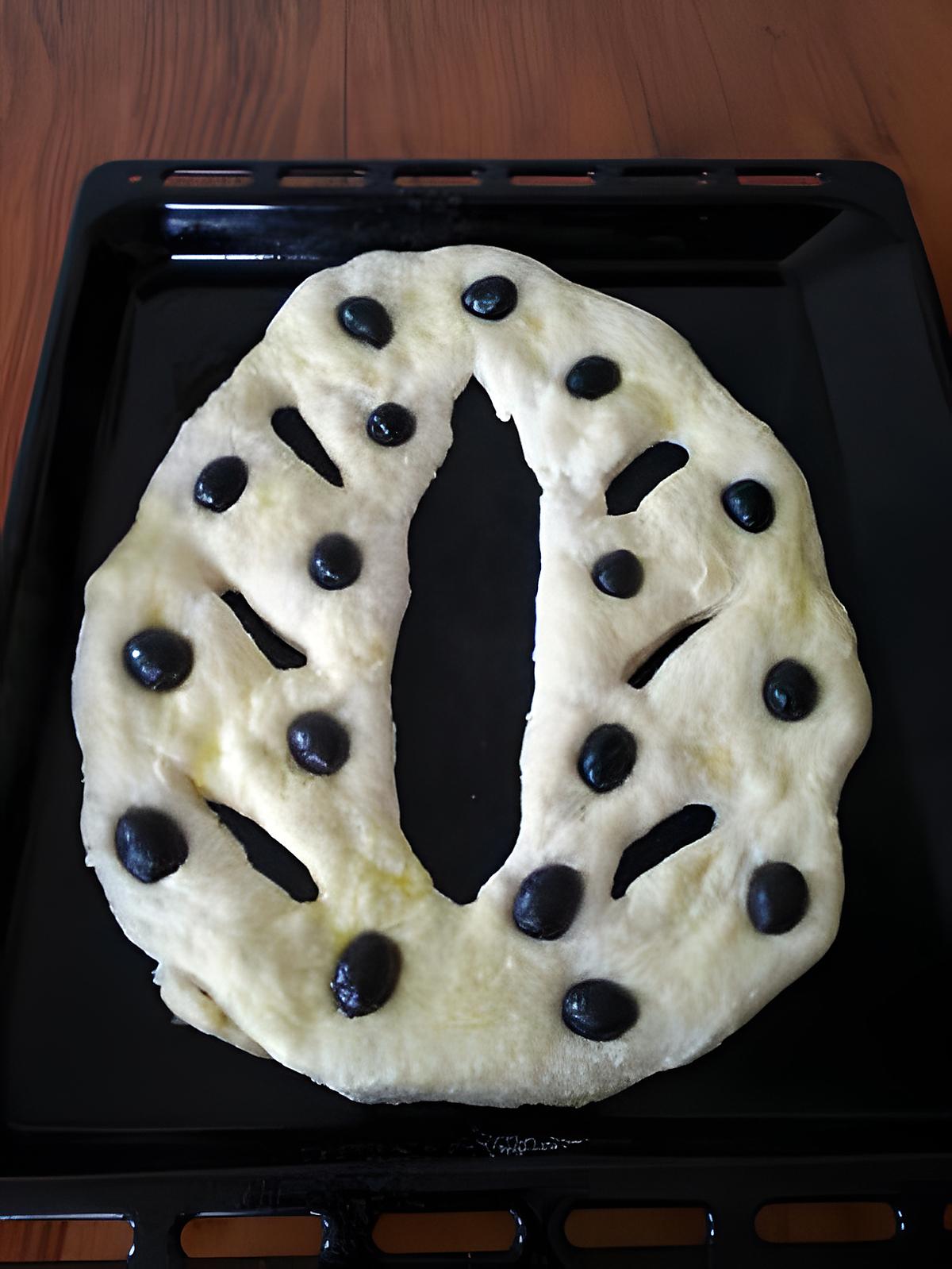 recette Fougasse aux olives