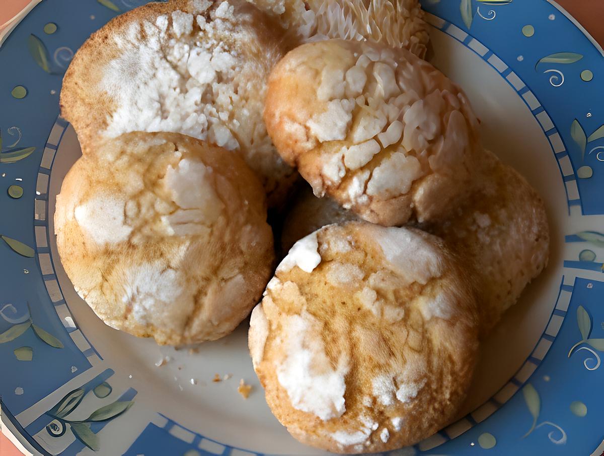 recette Ghrieba (macaron) à la semoule fine