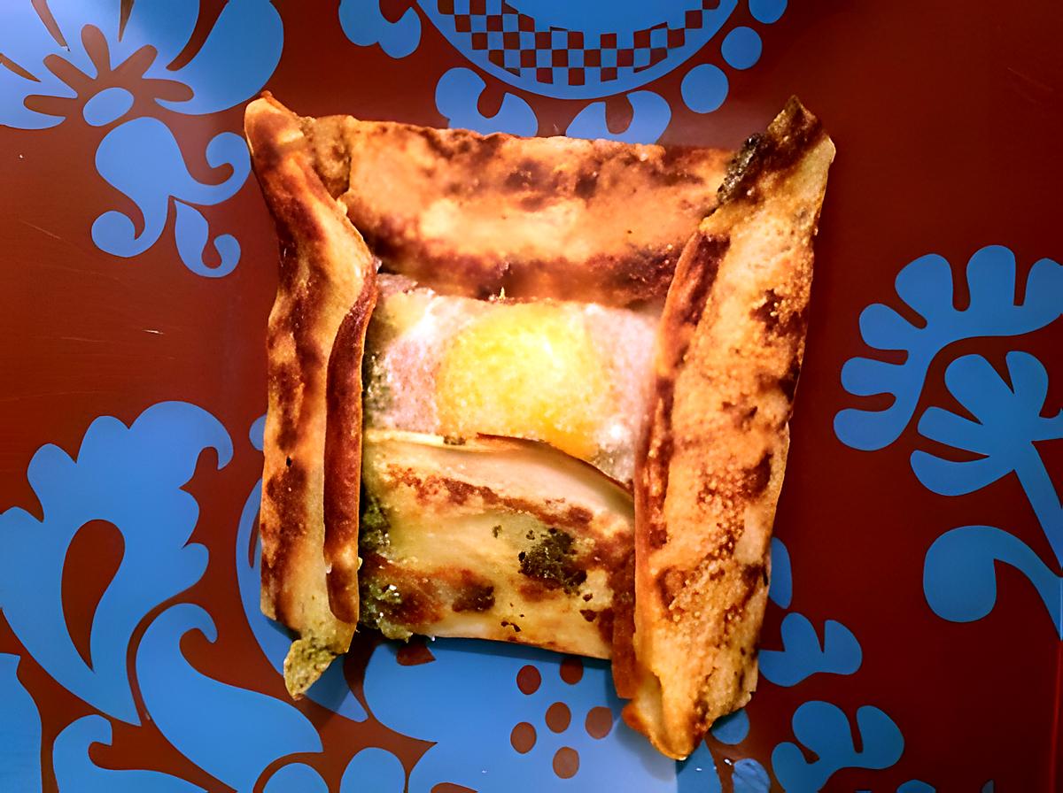 recette Crêpes jambon fromage