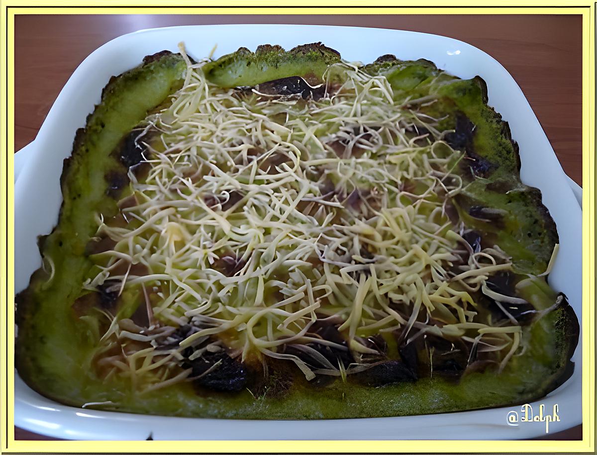 recette Gratin de fanes de radis.