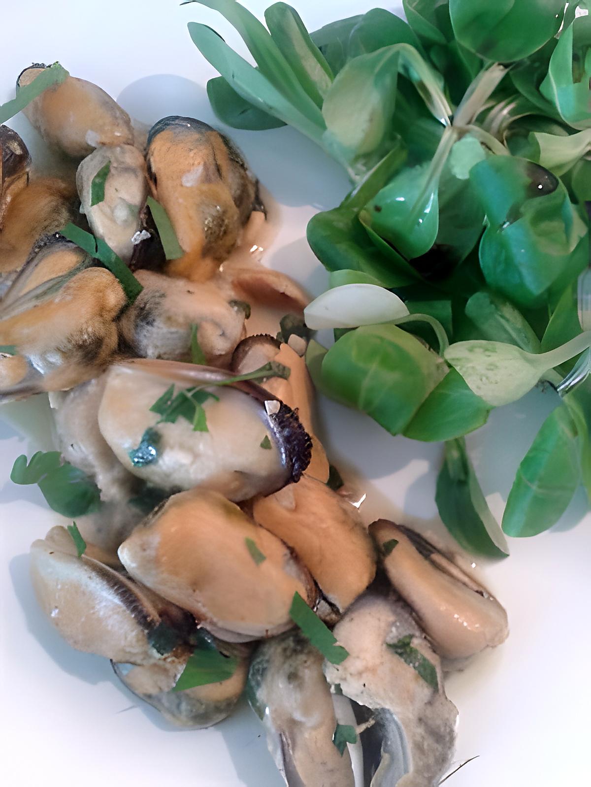 recette moules en persillade