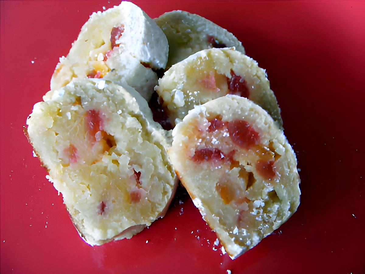 recette Pan de Cadiz (Pain de Cadix) Pâte d’amandes maison aux fruits confits