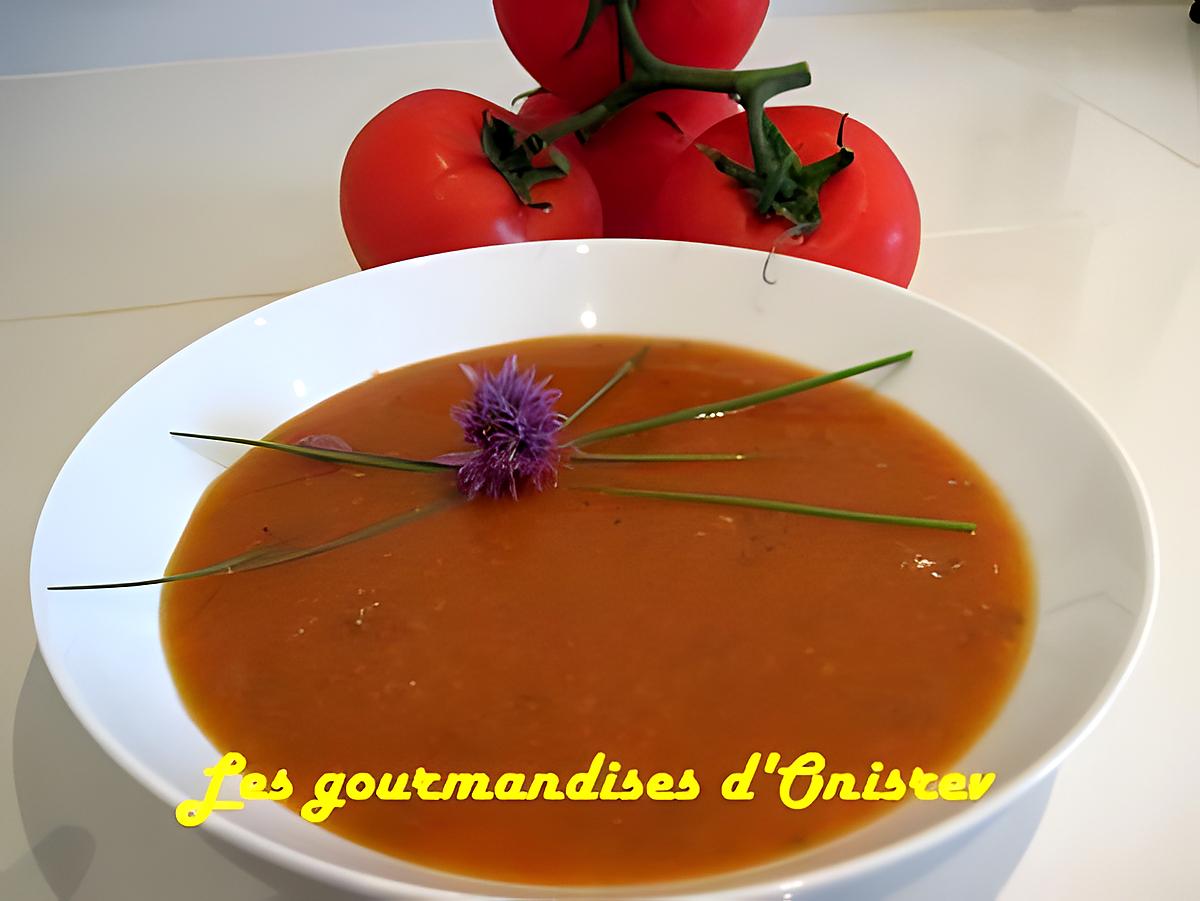 recette Velouté de tomate