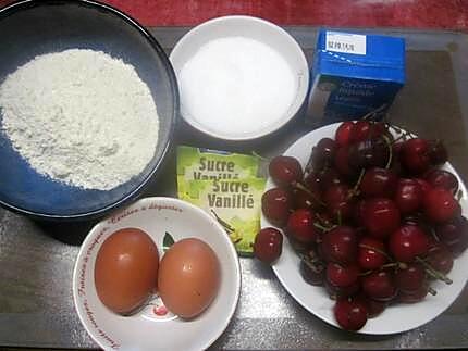 recette Clafoutis aux cerises.