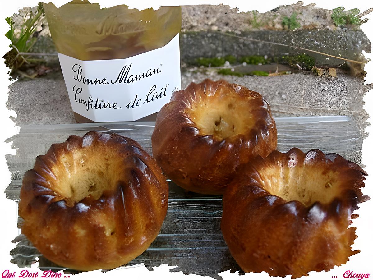 recette Ooo Muffins à la confiture de lait ooO