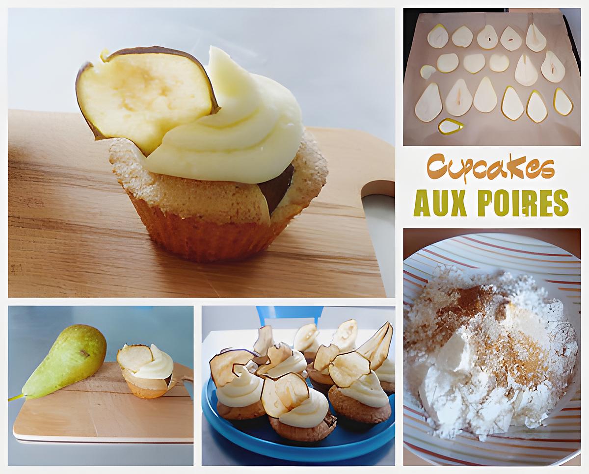 recette Cupcakes aux poires