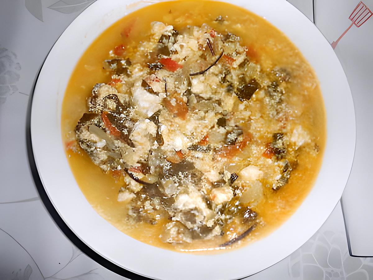 recette SOUPE  AU  BROCCIU