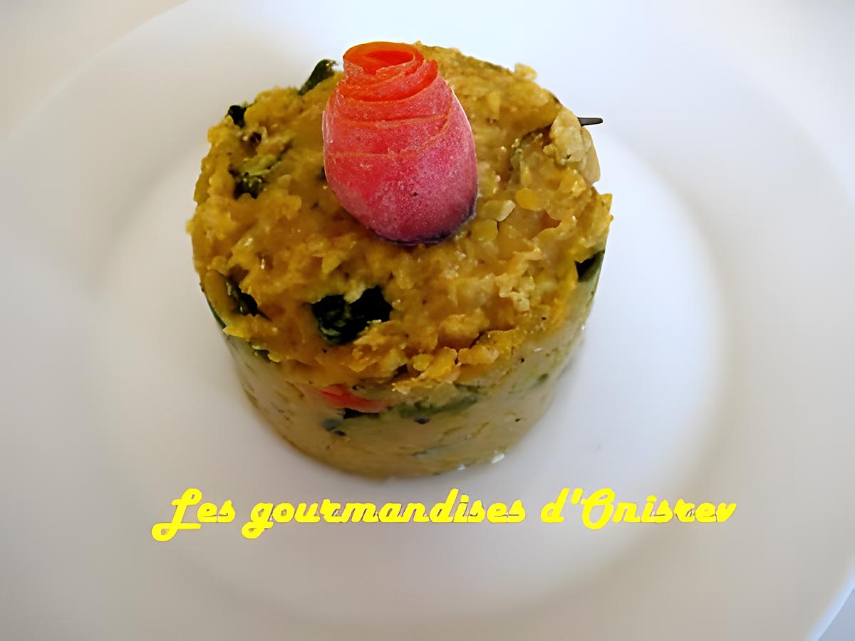 recette Purée de lentilles corail à la noix de coco