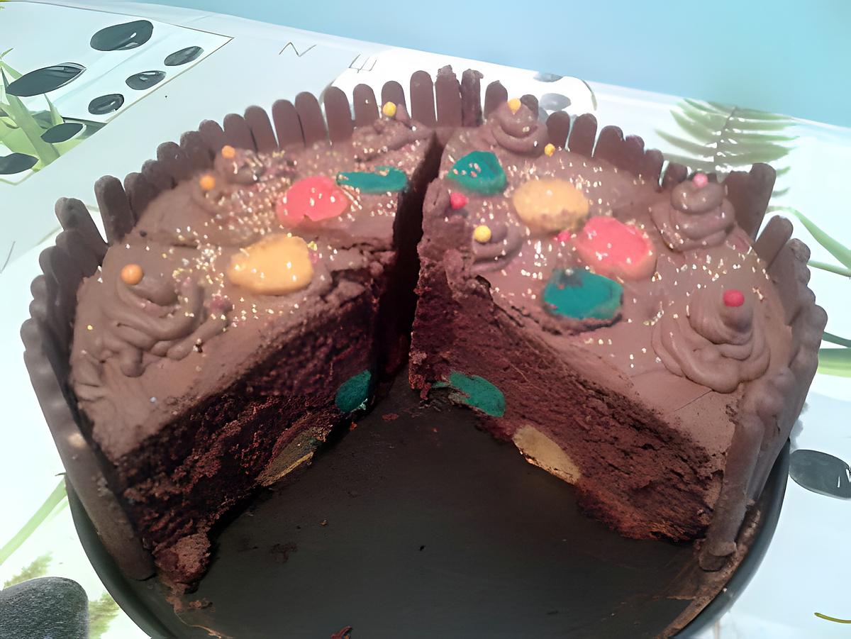 recette Mon moelleux au chocolat pop cake surprise