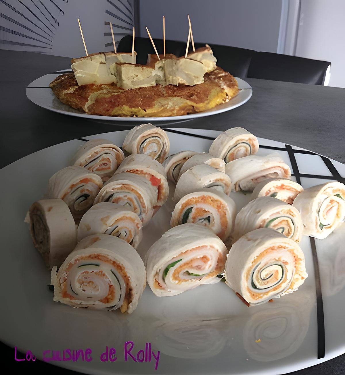 recette Wraps twinuts, dinde et roquette d'Elisa