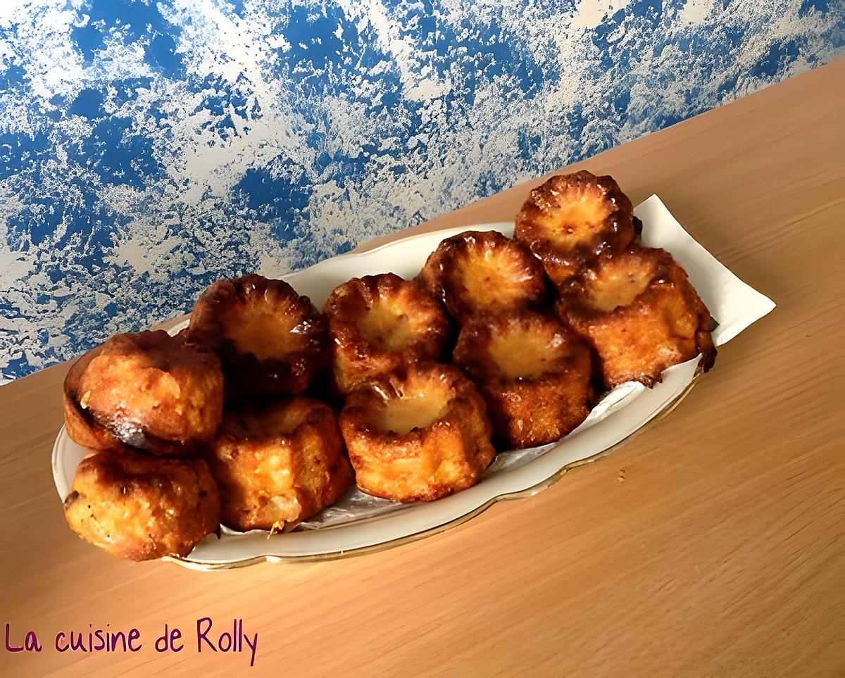 recette Cannelés salés lardons noisette