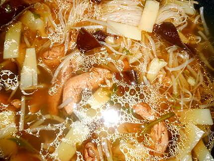 recette Soupe/Délice de shangai