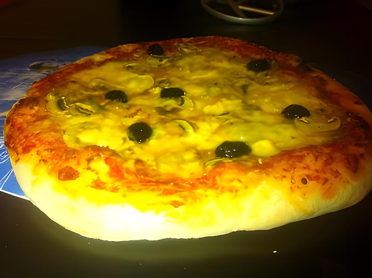 recette Pizza montagnard