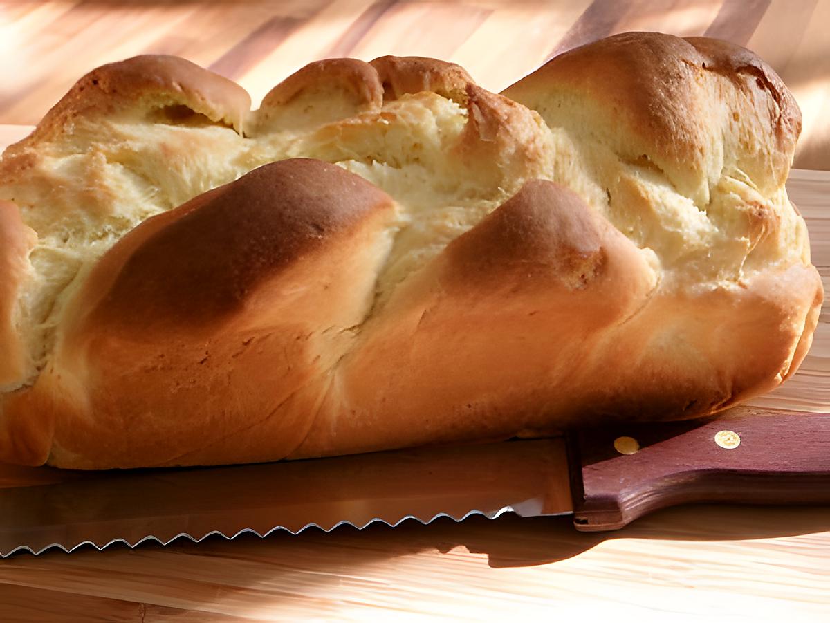 recette brioche tressée