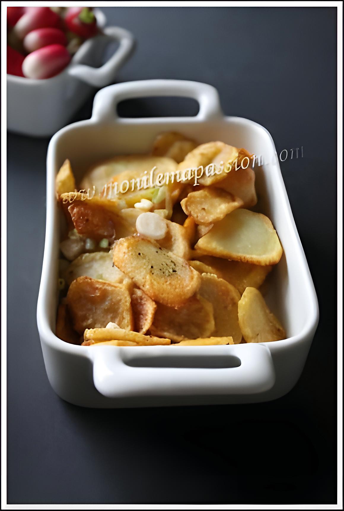 recette Chips de pommes de terre maison aux épices