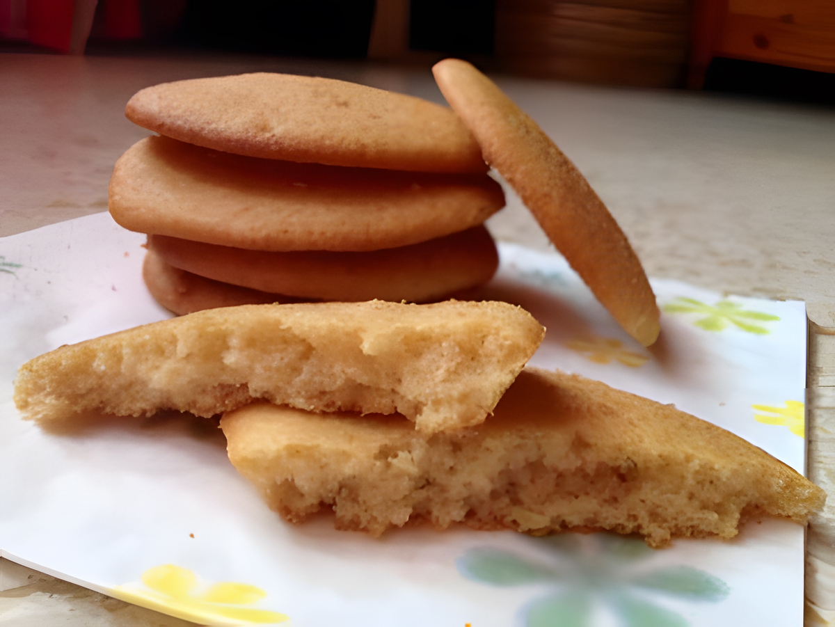 recette Petits biscuits moelleux vanille/fleur d'oranger