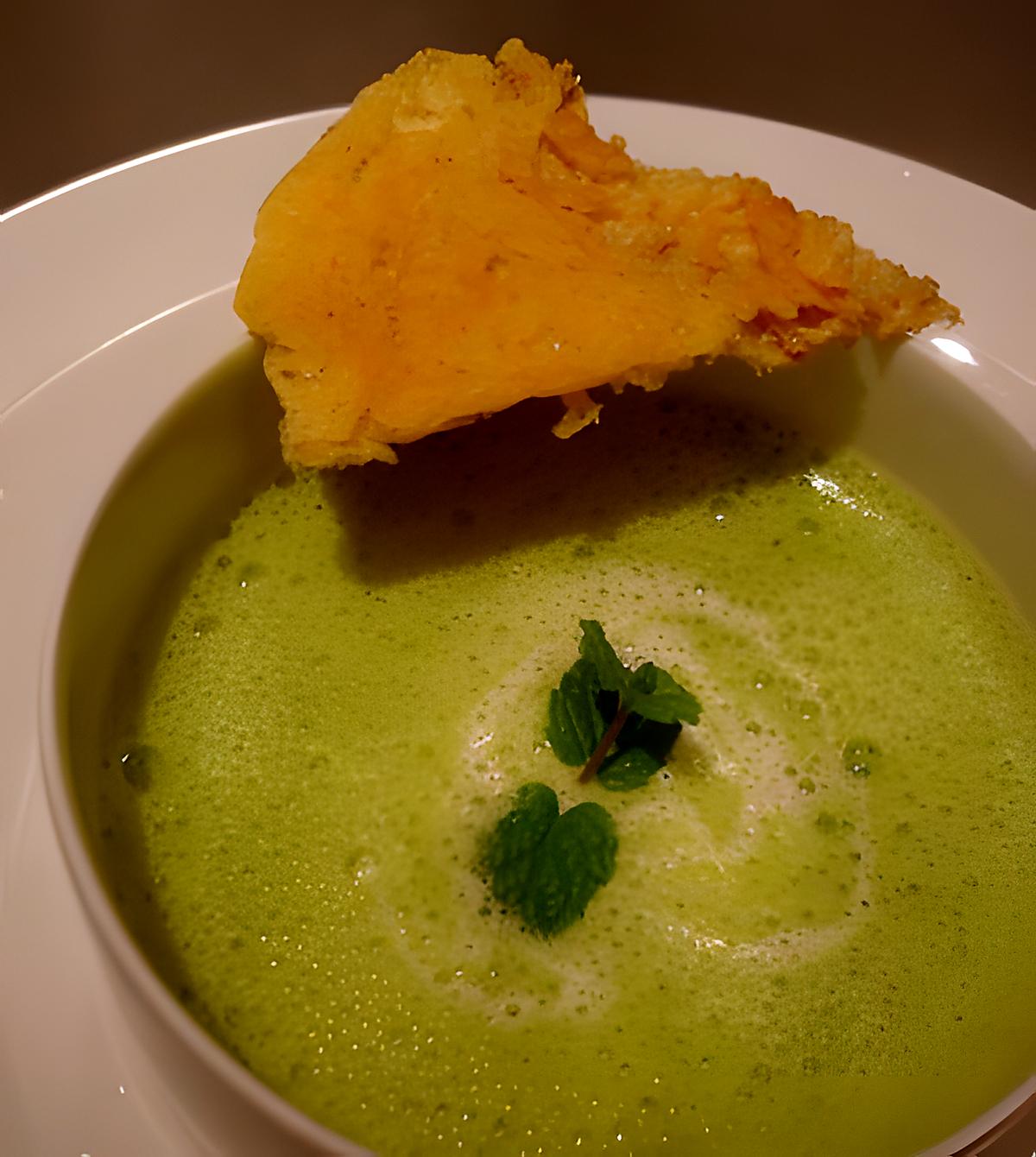 recette Velouté de  Petit Pois