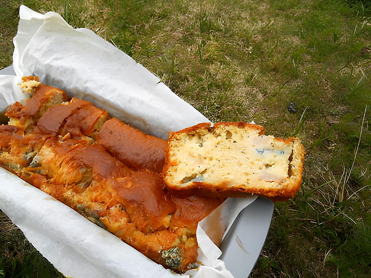 recette Cake aux roquefort et poires