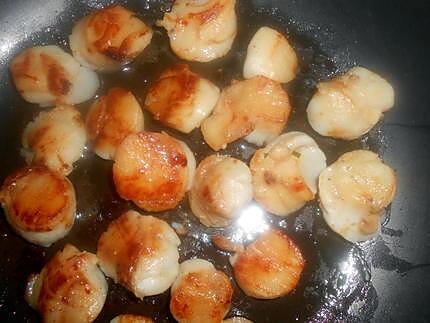 recette Coquille st jacques a la bretonne