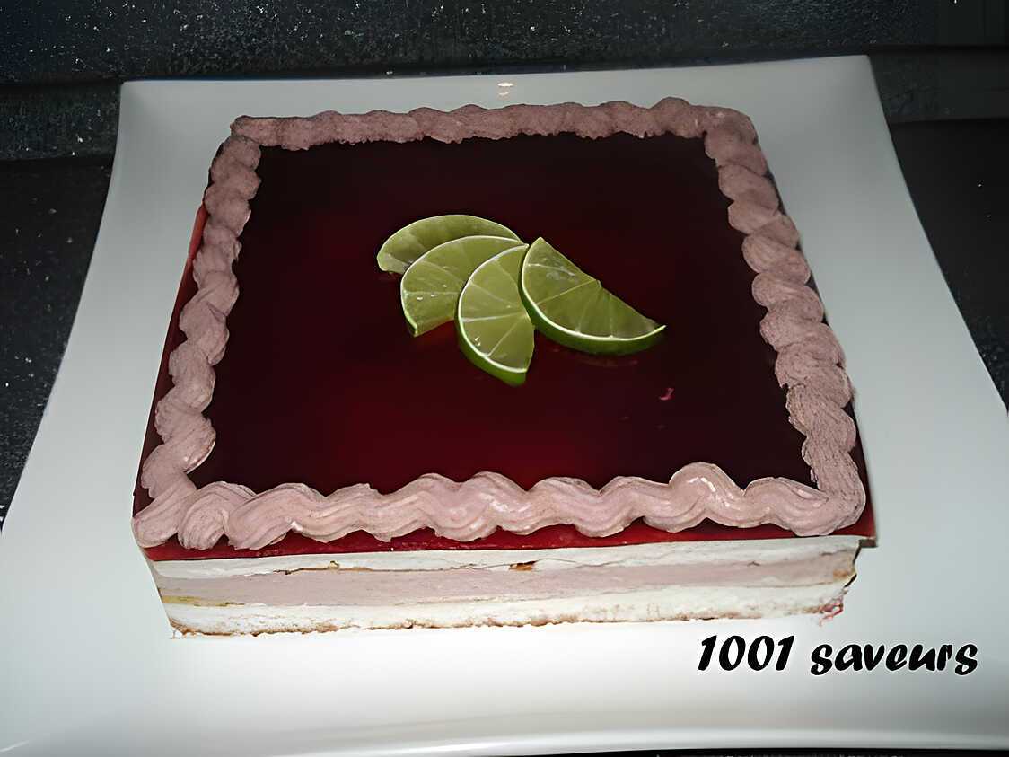 Le Duo Acidulé (Entremets Citron Framboises)