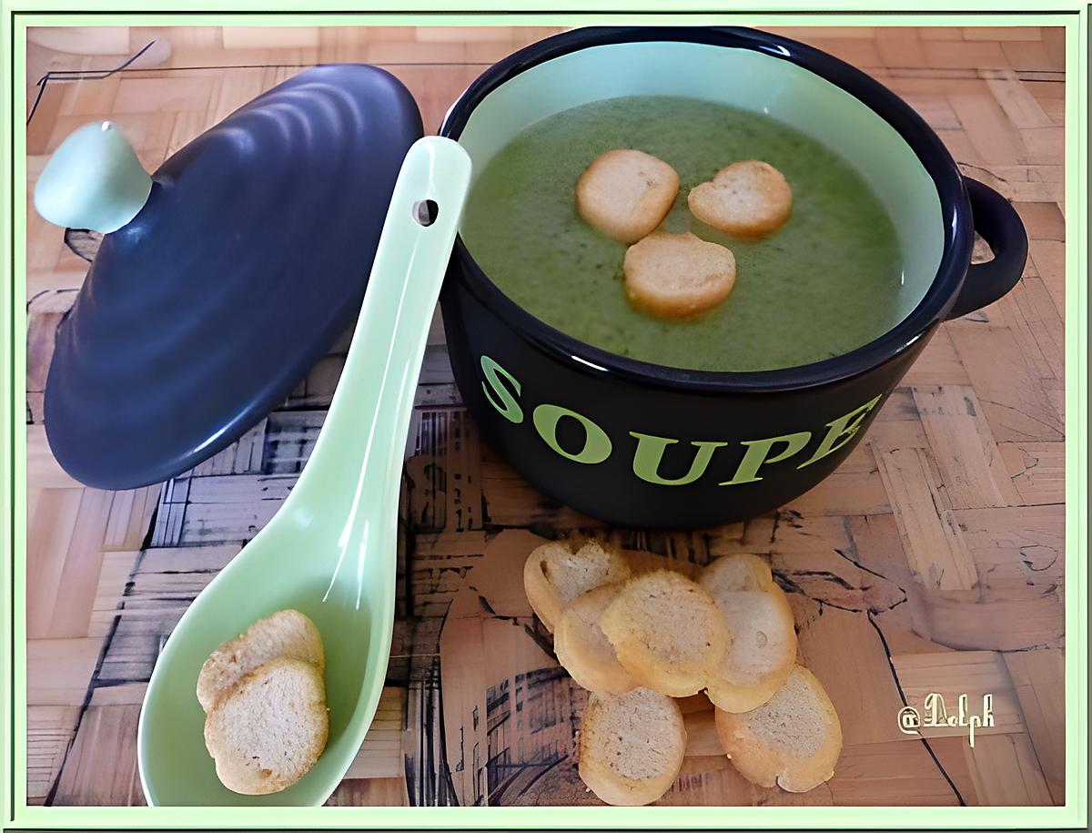 recette Soupe aux fanes de radis