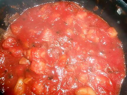 recette Pommes de terre a la tomate