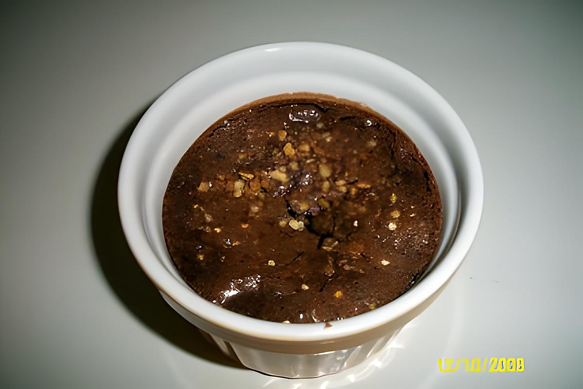 recette pudding mi-cuit choco praliné