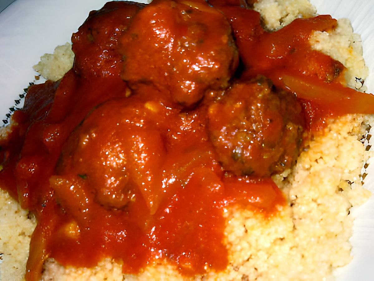 recette Tajine de kefta à la tomate