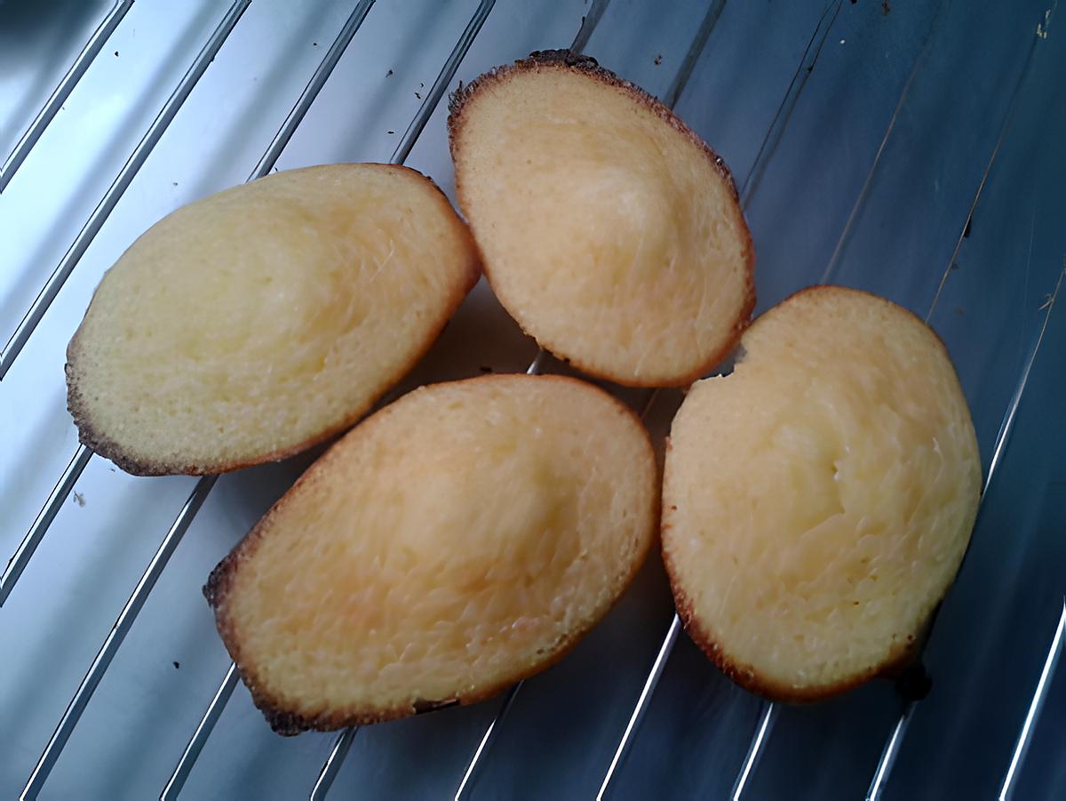 recette Madeleines au citron